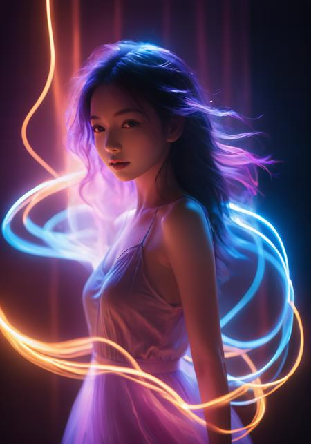 01667-3162022175-neon noir,long exposure,motion blur,1girl,(Glowing ambiance, enchanting radiance, luminous lighting, ethereal atmosphere, mesmer.png